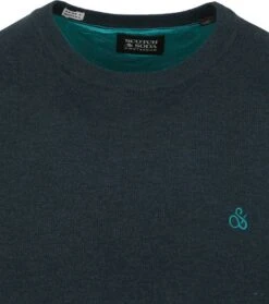 Scotch And Soda Pullover Donkergroen -Kleding Kortings Winkel 75491 2