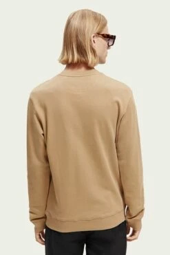 Scotch And Soda Essential Sweater Bruin -Kleding Kortings Winkel 75494 6