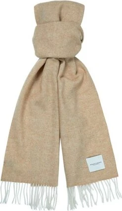 Profuomo Sjaal Lamswol Camel
