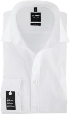 OLYMP Level Five Overhemd SL7 Body-Fit Wit