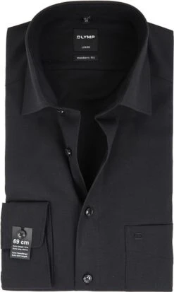 OLYMP Luxor Shirt SL7 MF Zwart