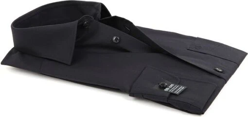 OLYMP Luxor Shirt SL7 MF Zwart - Afbeelding 4