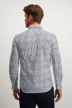 State Of Art Overhemd Print Mosgroen -Kleding Kortings Winkel 75778 4