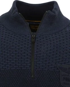 PME Legend Half Zip Plated Donkerblauw -Kleding Kortings Winkel 75883 2