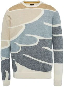 PME Legend Trui Intarsia Beige -Kleding Kortings Winkel 75891 1 1
