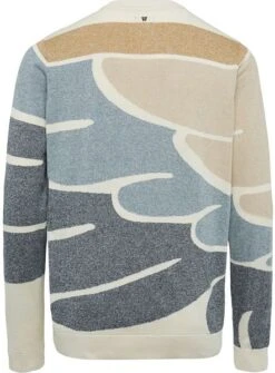 PME Legend Trui Intarsia Beige -Kleding Kortings Winkel 75891 4