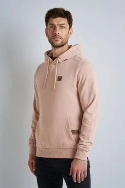 PME Legend Hoodie Brushed Misty Rose -Kleding Kortings Winkel 75911 4 1