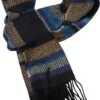 Suitable Heren Sjaal Blauw Grijs -Kleding Kortings Winkel 75933 1