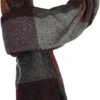 Suitable Herensjaal Wolmix Cubes Groen Rood Grijs -Kleding Kortings Winkel 75948 1