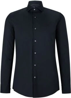 Hugo Boss Hank Zwart Overhemd -Kleding Kortings Winkel 76147 1 1