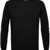 Profuomo Pullover Merinowol Zwart -Kleding Kortings Winkel 76149 1