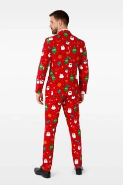 OppoSuits Festivity Rood Kostuum -Kleding Kortings Winkel 76156 4