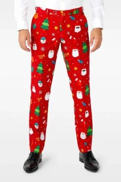 OppoSuits Festivity Rood Kostuum -Kleding Kortings Winkel 76156 5