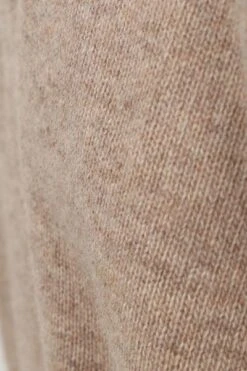 Suitable Half Zip Trui Wol Blend Beige -Kleding Kortings Winkel 76322 4
