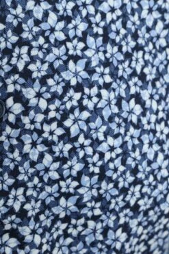 Desoto Overhemd Bloemen Blauw -Kleding Kortings Winkel 76516 6