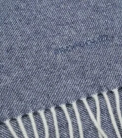 Profuomo Sjaal Wol Mid Blauw -Kleding Kortings Winkel 76536 2 1
