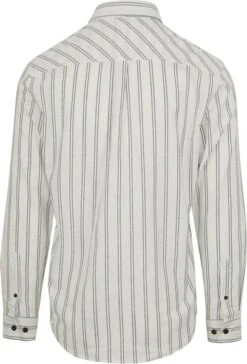 AnerkjendtÂ Overhemd Leif Wit Gestreept -Kleding Kortings Winkel 76553 5