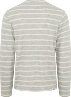 Anerkjendt Trui Sail Strepen Grijs -Kleding Kortings Winkel 76611 4