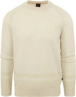 Hugo Boss Pullover Apok Ecru -Kleding Kortings Winkel 76663 1 1