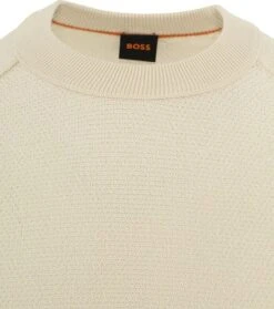 Hugo Boss Pullover Apok Ecru -Kleding Kortings Winkel 76663 2 1