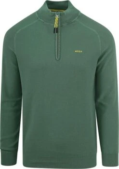 NZA Half Zip Trui Muddy's Groen