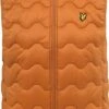 Lyle & Scott Bodywarmer Quilted Oranje -Kleding Kortings Winkel 76903 1
