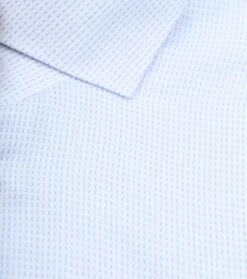 Profuomo Overhemd Structuur Lichtblauw -Kleding Kortings Winkel 76966 5