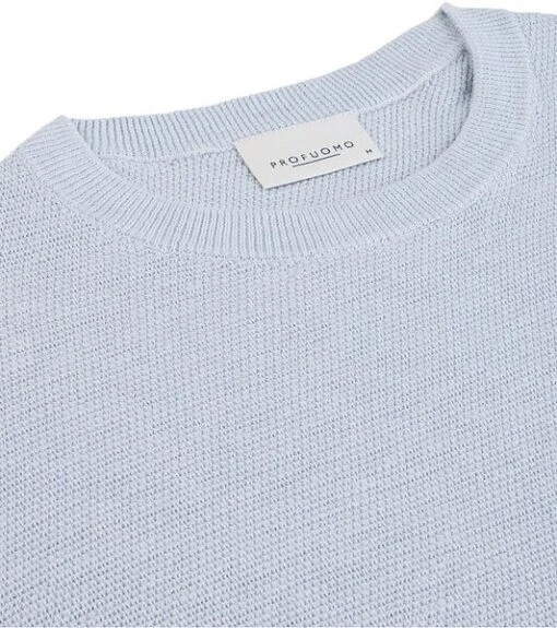 Profuomo Trui Lichtblauw - Afbeelding 4