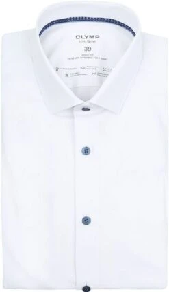 OLYMP Overhemd Lvl 5 24/Seven Wit -Kleding Kortings Winkel 77069 1 1