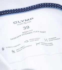 OLYMP Overhemd Lvl 5 24/Seven Wit -Kleding Kortings Winkel 77069 4
