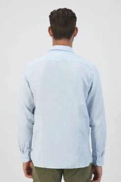 Dstrezzed Overhemd Jagger Linnen Lichtblauw -Kleding Kortings Winkel 77295 3 1