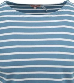 Armor-Lux Houat Trui Strepen Blauw -Kleding Kortings Winkel 77348 2