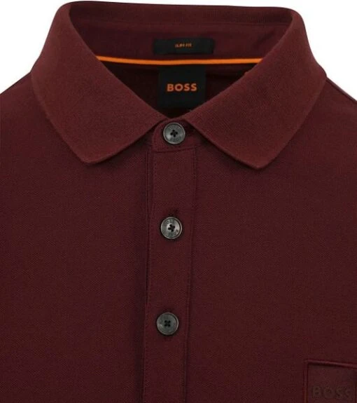 Hugo Boss Passenger Polo Bordeaux - Afbeelding 6