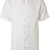 No-Excess No Excess Short Sleeve Overhemd Linnen Wit -Kleding Kortings Winkel 77759 1