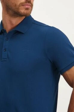 State Of Art Pique Polo Logo Kobaltblauw -Kleding Kortings Winkel 77765 4