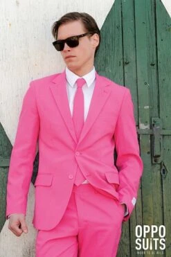 OppoSuits Mr Pink Kostuum -Kleding Kortings Winkel 9977 3